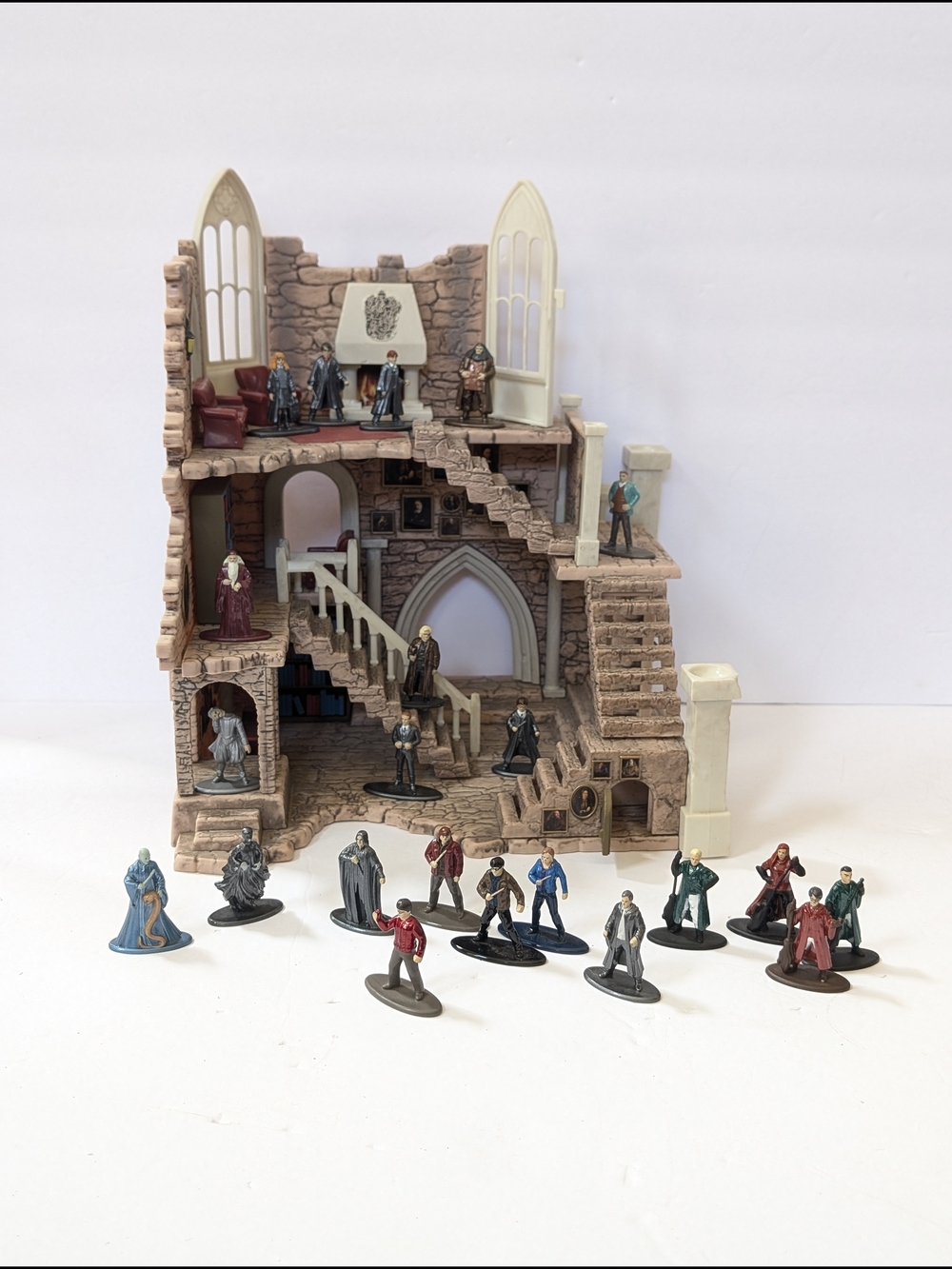 Jada Harry Potter Nano Scene Metal Gryffindor Tower Hogwarts Castle 22 Figures